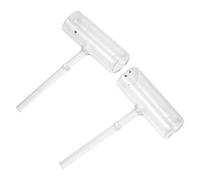 WRITWAA Lot de 2 Tubes de Sublimation à L’Iode en Verre Transparent Équipement de Laboratoire Scientifique pour Expérimentation Physique Matériel Pédagogique pour Usage Scolaire