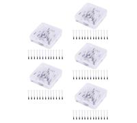 WRITWAA Lot De 250 Pinceaux À Ongles Jetables À Poils Souples Idéal Pour Les Ongles Faits Maison L'Acrylique Et Le Vernis Gel.