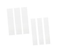 WRITWAA Lot De 3 108 Pièces Autocollants antidérapants tissu petit soutien-gorge Poignée sûr ruban adhésif transparent bande de vêtements pour animaux de compagnie blanche