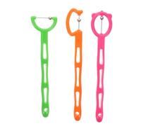 WRITWAA Lot de 3 appareils de contrôle du bout de la langue pour enfants - Entraîneur de la mâchoire - Exercices des muscles buccaux - Amplificateur de flexibilité de la langue - Aide à l'orthophonie