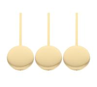 WRITWAA Lot de 3 pendules de rechange pour horloge murale à quartz, pièces de réparation en métal pour horloge suspendue rétro, accessoires de mouvement décoratifs, 15 cm / 6 pouces