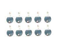 WRITWAA Lot De 30 Pendentifs Diy De Balle De Ping-pong, Coloris Aléatoire, Accessoires Création Bijoux Pour Collier Et Porte-clés, Matériaux Solide, Décorations Artisanales, Présent Fête