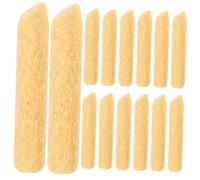 WRITWAA Lot de 30 Pointes de Stylo à Peinture Remplaçables en Fibre Jaune, Accessoires Pratiques pour Stylos Marqueurs, pour Travaux Artistiques et Dessin