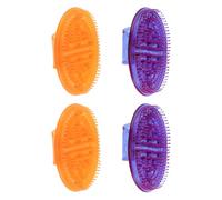 WRITWAA Lot de 4 brosses de massage méridiennes portables, outil de relaxation pour tout le corps, appareil de soins méridiens, salon de beauté, spa, brosse de massage, outil de massage corporel