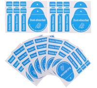 WRITWAA Lot de 400 autocollants d'élimination de la poussière pour écran LCD de téléphone portable et de tablette - Absorbeur de poussière efficace pour écrans - Guide portable - Pour nettoyer l'huile