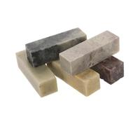 WRITWAA Lot De 5 Pierres à Graver Qingtian 1,5x1,5x5 Cm En Pierre Naturelle Pour Gravure De Sceau Chinois Pour Calligraphie Et Pratique Artistique