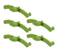 WRITWAA Lot de 5 Pinces à Cintrer en Plastique pour Branches Outil de Jardinage Réutilisable Clips de Formation de Plantes pour Arbres Fruitiers et Légumes Accessoires de Pliage pour