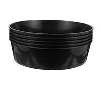 WRITWAA Lot de 5 Tamis de Jardin en Plastique Recyclé Noir Outils de Filtration pour Jardinage et Plantation Tamisage Terre pour Balcon Bureau et Extérieur Légers et Pratiques