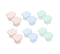 WRITWAA Lot De 6 Boîtes À Lentilles en Vrac pour Adultes