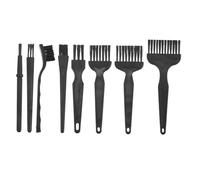 WRITWAA Lot de 8 Brosses Pivotantes Nettoyage pour Tondeuses Électriques et Rasoirs, Poignée Antidérapante Confortable en Pp, pour Voyage et Usage Professionnel