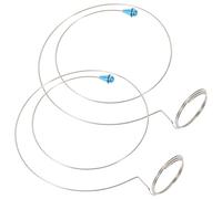 WRITWAA Loupe Frontale Réglable Couleur Aléatoire pour Travaux D'horlogerie Précis en Acier Solide Confortable à Porter, Kit 2 Pièces pour Réparation de Montres