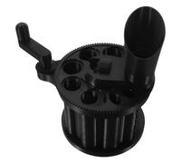 WRITWAA Machine de Tri de Pièces Précise en Plastique Noir, Compatible Plusieurs Devises et Tailles de Pièces, pour Restaurant et Usage Domestique