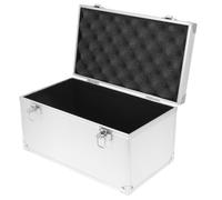 WRITWAA Mallette de Rangement en Alliage D'aluminium Multifonctionnelle Grosse Capacité, Ouverture et Fermeture Faciles, pour Ateliers et Accessoires Clips