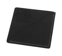 WRITWAA Marque-page Cuir Carré avec Motif Rose Élégant Protège-coin Adhésif pour Lecture Accessoire Léger pour Amateurs de Noir