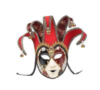 WRITWAA Masque Vénitien Noir Complet Masque De Mascarade Pour Couple Gimp Mascarade Décorations De Fête Vintage Costume Mardi Gras s Pour Adultes Steampunk Femme