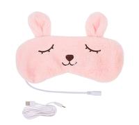 WRITWAA Masque Yeux Nuit Usb Rechargeable Chauffant Pour Dormir Confortablement Sans Lumière