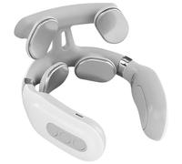 WRITWAA Masseur De Cou Intelligent Électrique Multi-niveaux Réglable 4 Têtes De Massage Ergonomique Portable Pour Soulagement Cervical Usage Domestique Détente Ciblée Cervicales Épaules