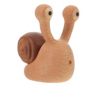 WRITWAA Masseur Nasal en Bois de Hêtre Compact Forme Escargot - Outil Manuel de Massage des Points D’acupuncture pour Visage et Méridiens - Accessoire Portable pour Soin du Nez