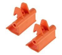 WRITWAA Mécanisme de Sécurité pour Lit Électrique Bouton d'urgence et Contrôle de Hauteur en Plastique Orange, Accessoires pour Lits Hospitaliers et Soins des Patients