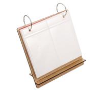 WRITWAA Mini Album Photo De Bureau Présentoir Photo Rabattable Support Pour Stickers Ongles De Bureau Album Autocollants Pour Ongles