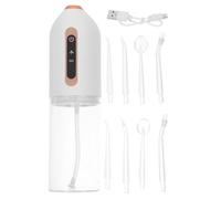 WRITWAA Mini hydropulseur portable pour le nettoyage des dents, irrigateur buccal sans fil rechargeable, étanche, pour voyage, pour la maison et le bureau