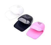 WRITWAA Mini Sèche Ongles Professionnel Tactile Ventilateur Puissant pour Gel et Vernis Mains et Outil Salon et Usage Personnel Blanc