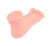 WRITWAA Modèle De Pied Droit Pratique Du Nail Art Taille Unique Souple Élastique Outil De Formation Pour Femmes Et Filles Entraînement Manucure Délicate
