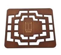 WRITWAA Modèle D'enveloppe en Bois Vintage Multipurpose pour Fabrication D'enveloppes Diy, pour Emballages et Occasions Spéciales, Pochoir Artisanal