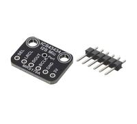 WRITWAA Module de Microphone Numérique Omnidirectionnel Ics43434 Filtre Passe-, Faible Bruit et Signal-Bruit 65, Plug-and-Play en Plastique et Métal pour Appels en Conférence