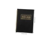 WRITWAA Monthly Planner Notebook Portable Monthly Calendar For Academic And Work Scheduling With Ample Writing Space And Goal Planning