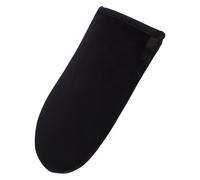 WRITWAA Moufles Autobronzant Applicateur de Bronzage Noir en Flanelle et Éponge, Application Douce et Uniforme pour Lotion Autobronzante, Bronzage sans Soleil