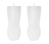 WRITWAA Moule en Silicone 2 Pièces pour Quilles de Bowling, Finition Lisse et Application Polyvalente, pour Décoration Maison et Création Artistique