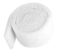 WRITWAA Mousse Filtrante pour Aquarium à Haute Densité en Coton Blanc | Nettoyage Mécanique des Débris, Eau Claire, Préfiltre pour Bassin et Canister, Texture Souple Renforcée