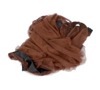 WRITWAA Moustiquaire d'Extérieur pour Parasol Romain 300X230 CM Maille Respirante Marron Moustiquaire à Fermeture Éclair Compatible Parasols à Mât Central Protection pour Jardin