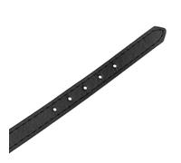 WRITWAA Muselière pour Chien en Plastique Panier, Réglable Sangle en Cuir et Boucle à Libération Rapide, Taille S, pour Empêcher Les Morsures