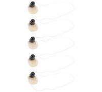 WRITWAA Nez de Souris D'halloween Accessoires Réutilisables en Vinyle Réaliste Lot de 5 pour Carnaval et Fêtes, pour Garçon et Filles et Ambiance Festive