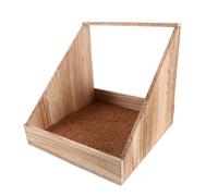 WRITWAA Nichoir en Bois pour Poules et Volailles 33 X 345 X 32 CM Nid de Poule à Compartiment Unique Spacieux Résistant et Facile à Nettoyer Pondoir pour Poulailler Accessoire pour