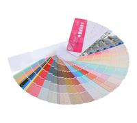 WRITWAA Nuancier Couleurs Peinture 258 Teintes pour Projets de Peinture et Industrie, Cartes de Couleur Pratiques en Papier et Plastique Résistantes la Décoloration