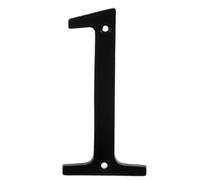 WRITWAA Numéros de maison flottants extérieurs : Numéro d'adresse moderne de 10 cm (4 pouces) - 1