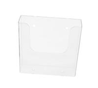 WRITWAA Organiseur Mural Transparent pour Bureau Porte-Documents Polyvalent Support Dossiers et Brochures Suspendu Gestionnaire de Fichiers Pratique et Stable