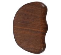 WRITWAA outil de massage pour la maison circulation sanguine soin du visage scrubber corps rouleau massage raclette planche de grattoir plaque de grattage portative Bois de santal Coffee
