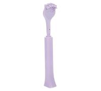 WRITWAA Outil De Massage Pour Le Anti-Démangeaisons Gratte- Outil De Réflexologie Grattoirs Lombaires Portables Rose Rétractable En Acier Inoxydable Violet