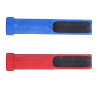 WRITWAA Outil De Réparation De Pointes De Queue De Billard 2 Pièces 3.54 Pouces Lime Réutilisable pour Amateurs De Billard Et Divertissement