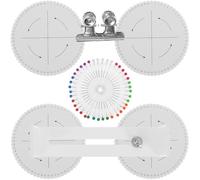 WRITWAA Outil de Tissage Soi-même en Écume Argentée, Facile à Utiliser Création D'œuvres d'art, Tricotage Manuel et L'usage Quotidien des Adultes