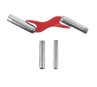 WRITWAA Outil en Acier au Carbone Rouge de Nettoyage des Joints de Maçonnerie Précision L'élimination du Mortier et Entretien Polyvalent des Briques pour Usage Professionnel