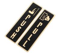 WRITWAA Panneaux de Porte Autocollants 3d en Acrylique 2pcs, Faciles à Installer, Lisibles, pour Portes Coulissantes Bureaux Intérieurs