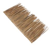 WRITWAA Panneaux de Toiture Synthétique en PE Imperméable et Ignifuge Installation Facile pour Décoration de Patio à Fort Passage et Fête Luau