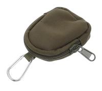 WRITWAA Paquet à Monnaie Zippé en Tissu Oxford avec Ceinture de Taille Réglable et Mousqueton pour Sports de Plein Air et Shopping, Porte-Clés Compact et Multi-Compartiments