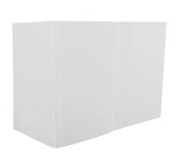 WRITWAA Paroi de Séparation Plastique Pliable Anti-éternuements pour Bureau et École Protection Hygiénique Écran Diviseur Transparent pour Étudiants Améliore la Concentration Sécurité