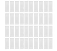 WRITWAA Patchs Adhésifs Invisibles pour Oreilles de Lutin 38X14 MM 60 Pièces Transparentes Support Plastique Correcteurs Cosmétiques pour Modeler et Affiner le Visage Usage Quotidien